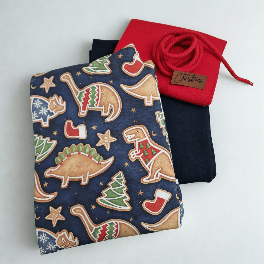 Stoffpaket - UNIKAT - Eigendesign - Dinoplätzchen