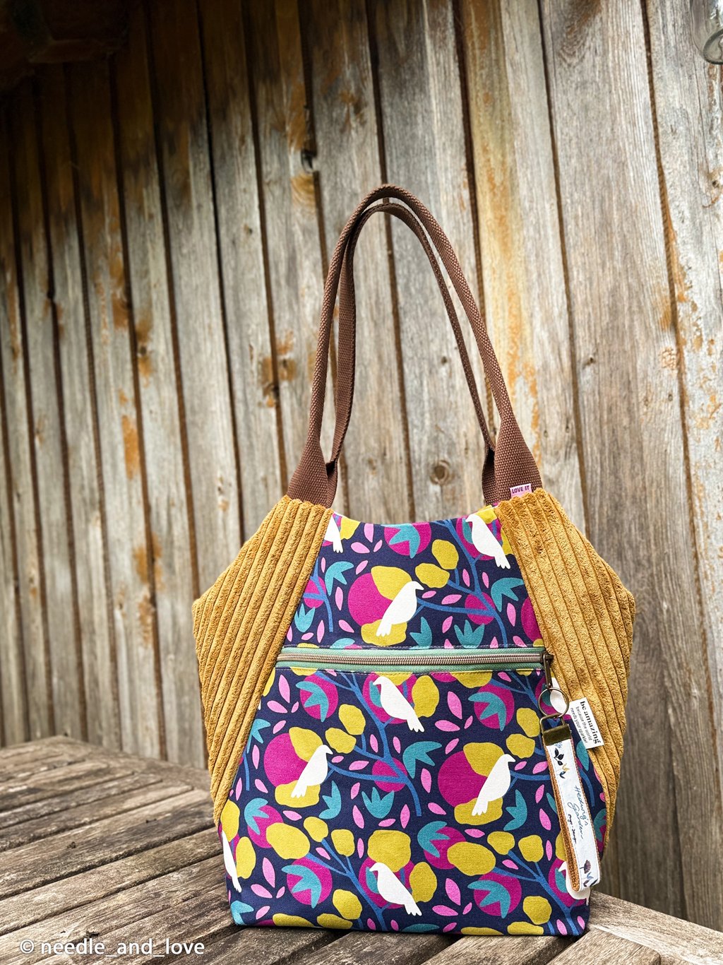 Canvas - Dekostoff - Swafing - Birds & Trees by Emjo Design