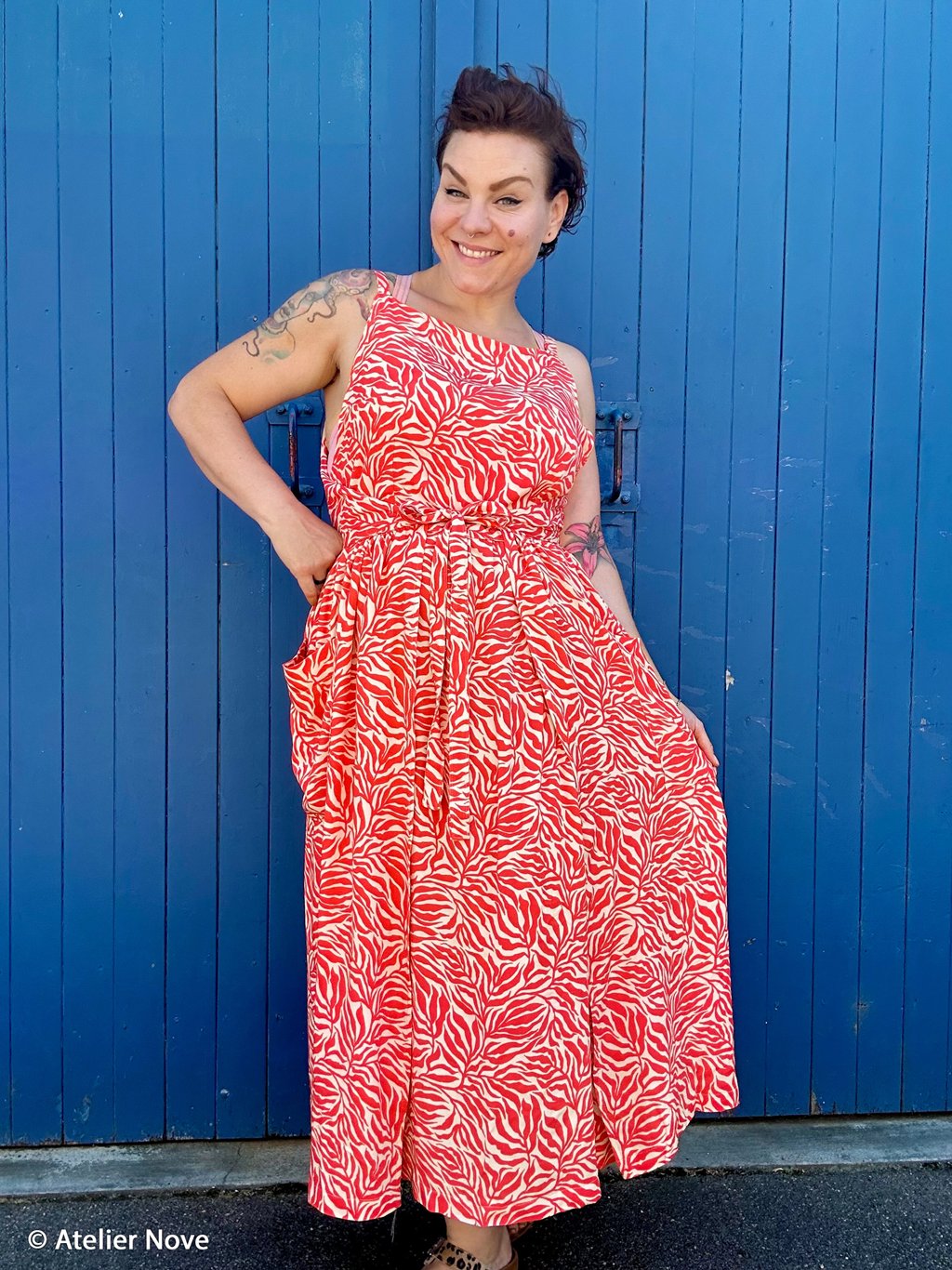 Viskose Webware - Swafing - Zebra Jungle by Bienvenido Colorido - Orange