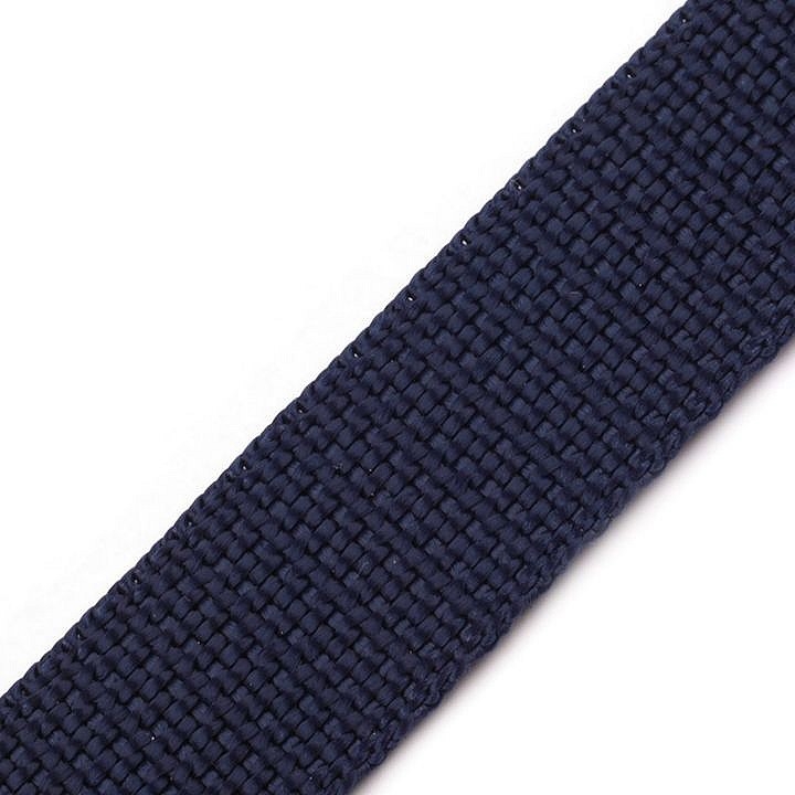 Gurtband - Taschengurtband aus Polypropylen - Uni - Navy - 25mm