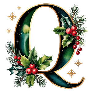 Personalisierter DTF Bügelbild Buchstabe für Weihnachtsservietten in 12cm – Lieferdatum ab 2026