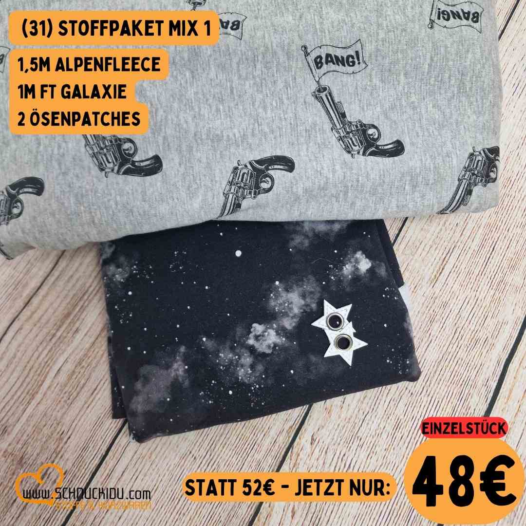 Stoffpaket - Unikat - Mixpaket 1