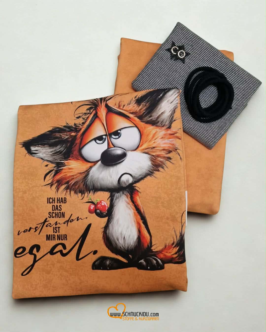 VORORDER - Eigendesign - Kombistoff - French Terry - Egal