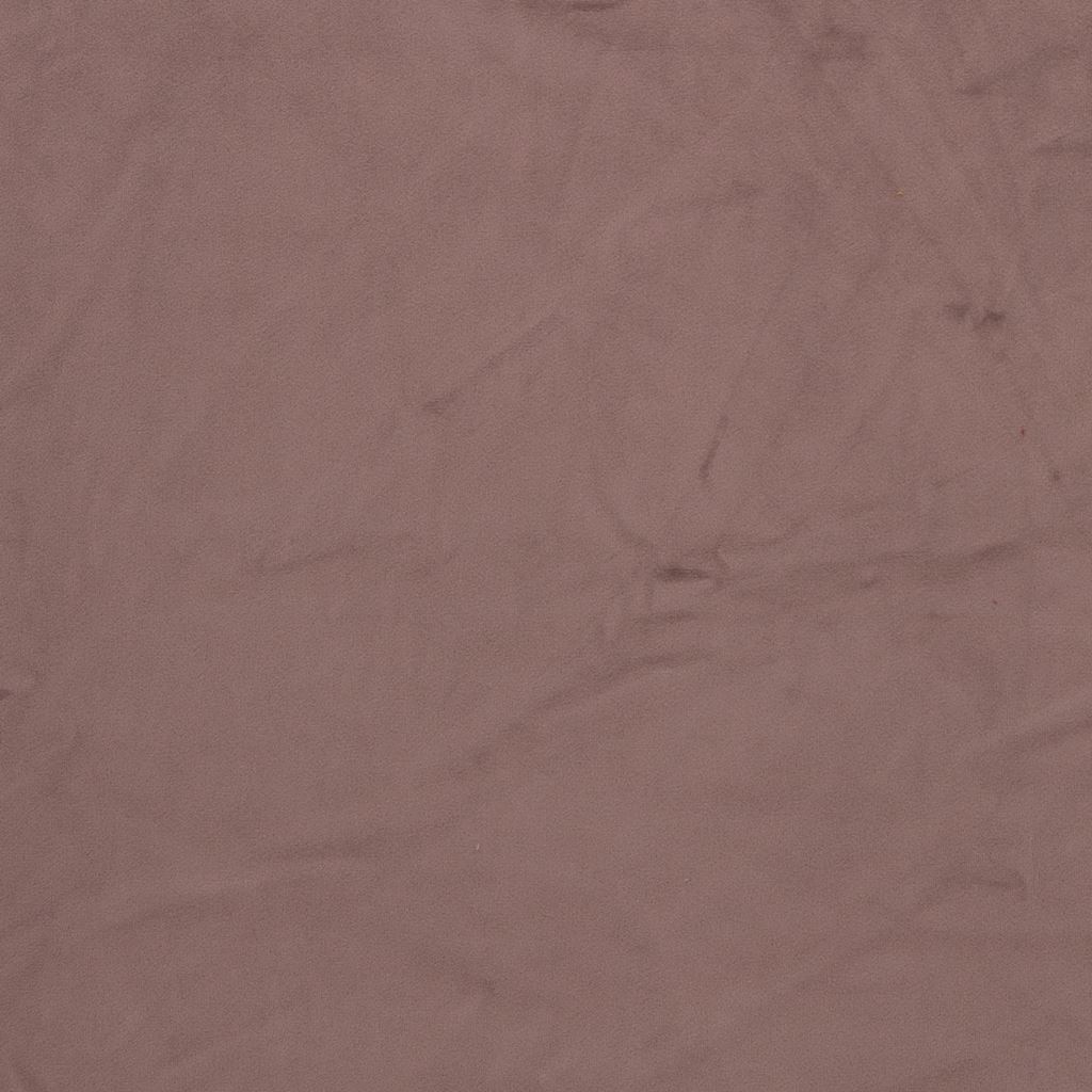Samt - Velvet - Uni - Altrosa