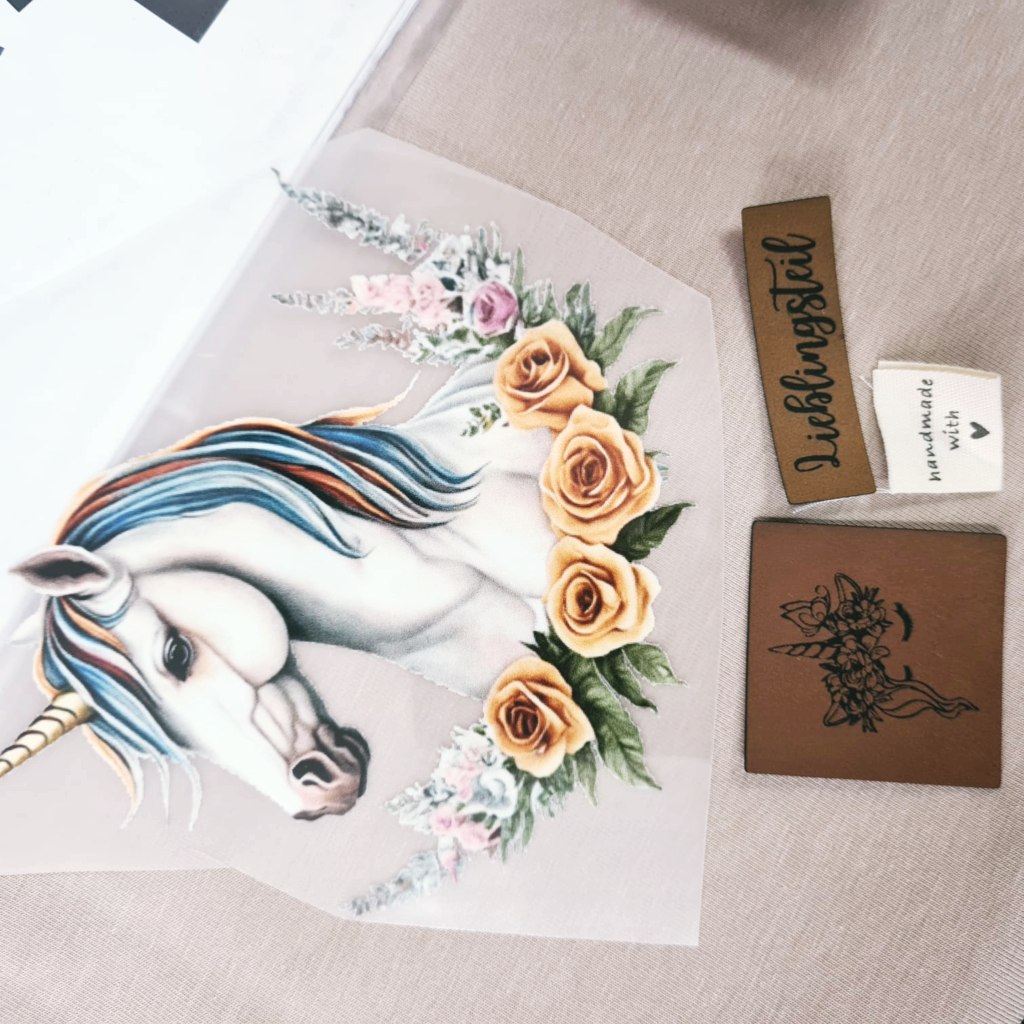 Nähbox Basicshirt Kinder Einhorn – für kleine Einhorn-Fans & große Kreativität!