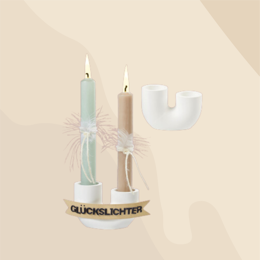 Gießform - Silikonform - Kerzenhalter Vase - 1 Stück