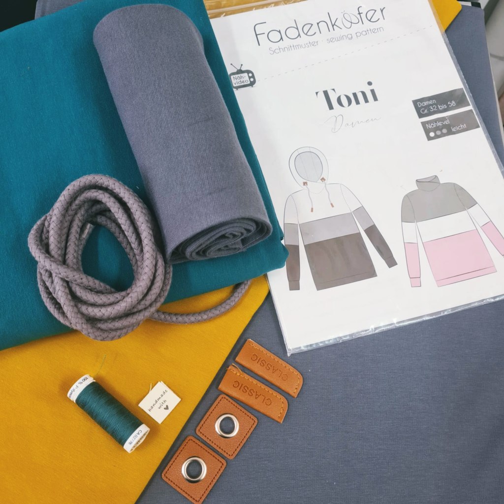 Nähbox Toni Damen – Alles drin für dein neues Wohlfühl-Outfit!