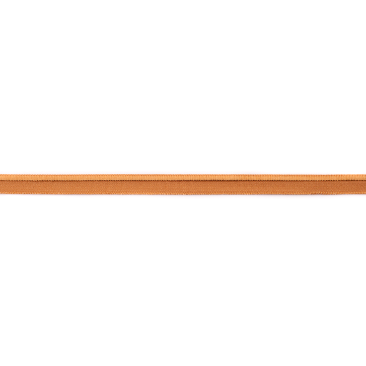 Paspelband elastisch - Cognac