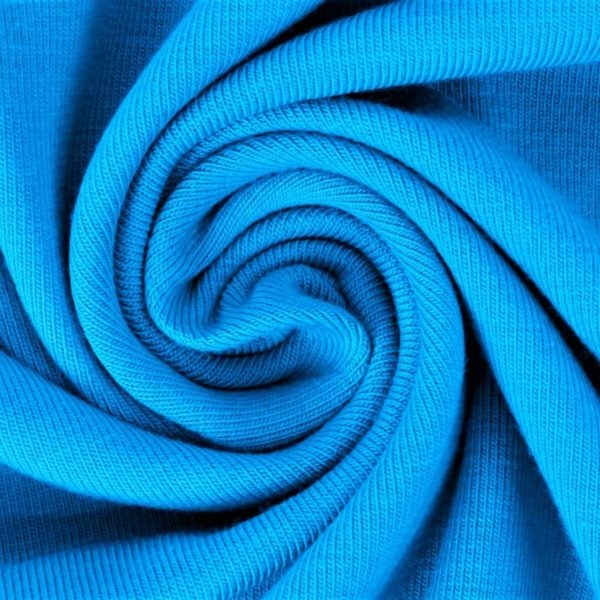 Baumwolljersey - Jersey Stoff Uni - Aqua Baumwolljersey - Jersey Stoff Uni - Aqua