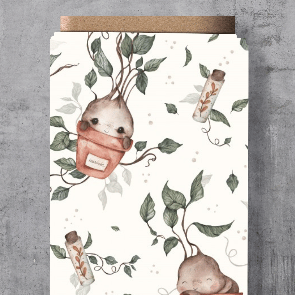 Sofortkauf - Eigendesign - Alraune - French Terry - 70cm