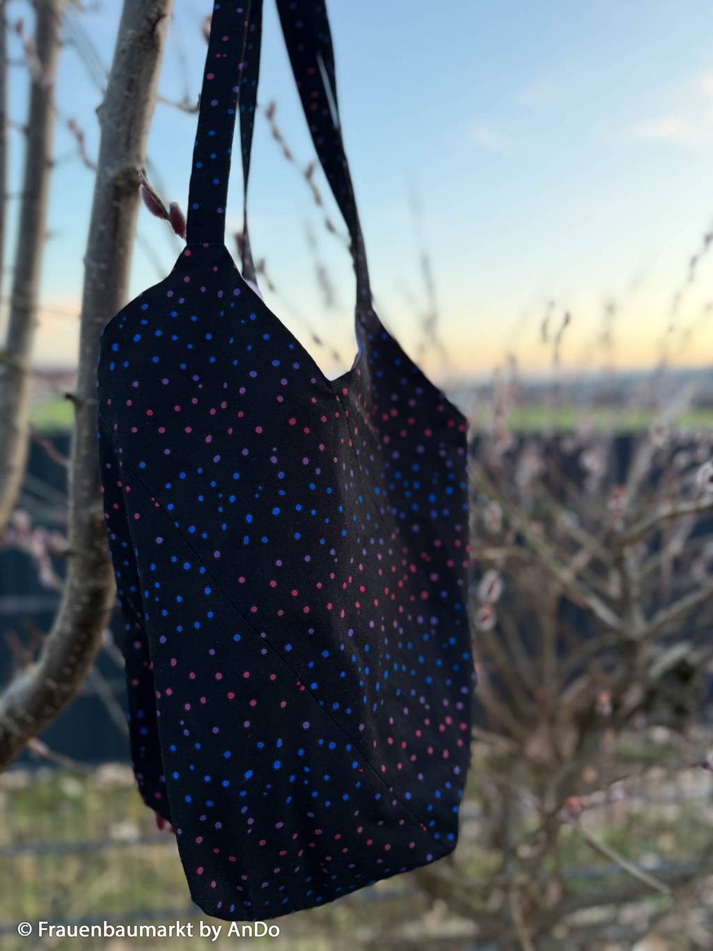 Vororder - Canvas - Swafing - Abby - Schwarz Punkte