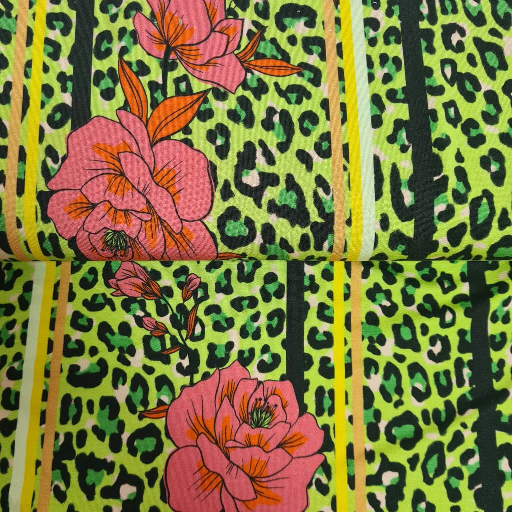Lillestoff - Modaljersey - Motivjersey - Leoflower