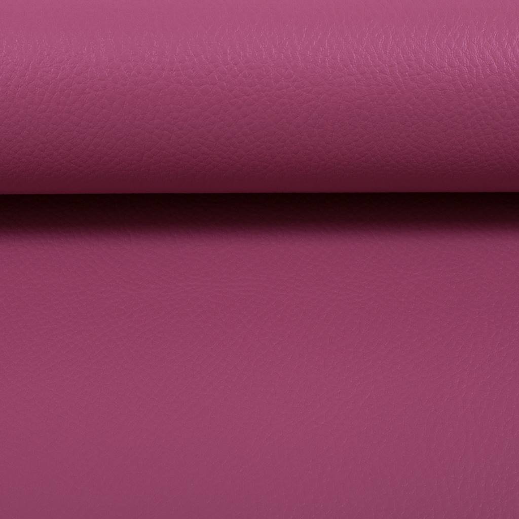 Kunstleder - Leder - Rex - Uni - Pink