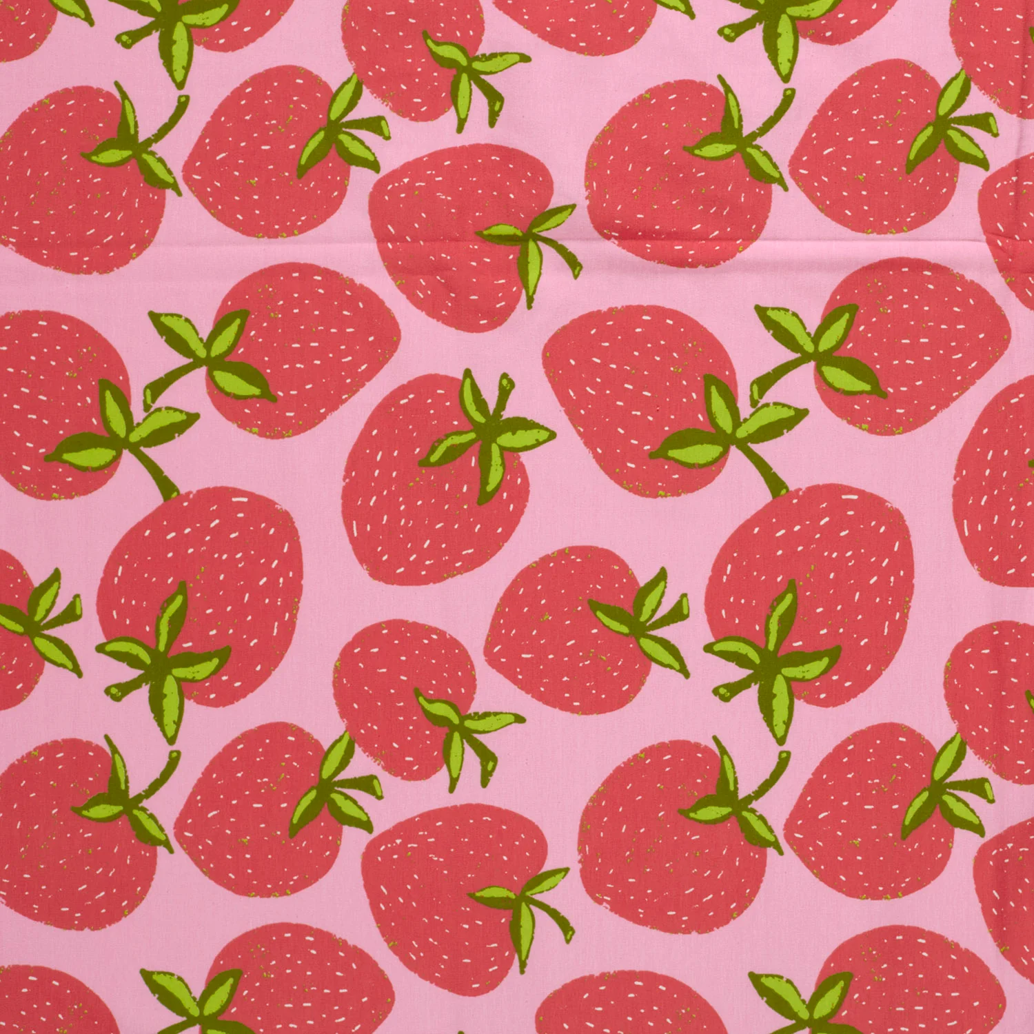  Motivjersey - Digitaldruck - Erdbeeren