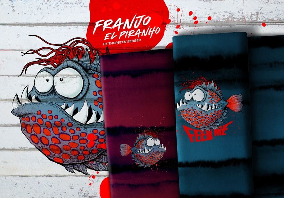 Hast du Lust in die Unterwasserwelt von „Franjo El Piranho“ einzutauchen?