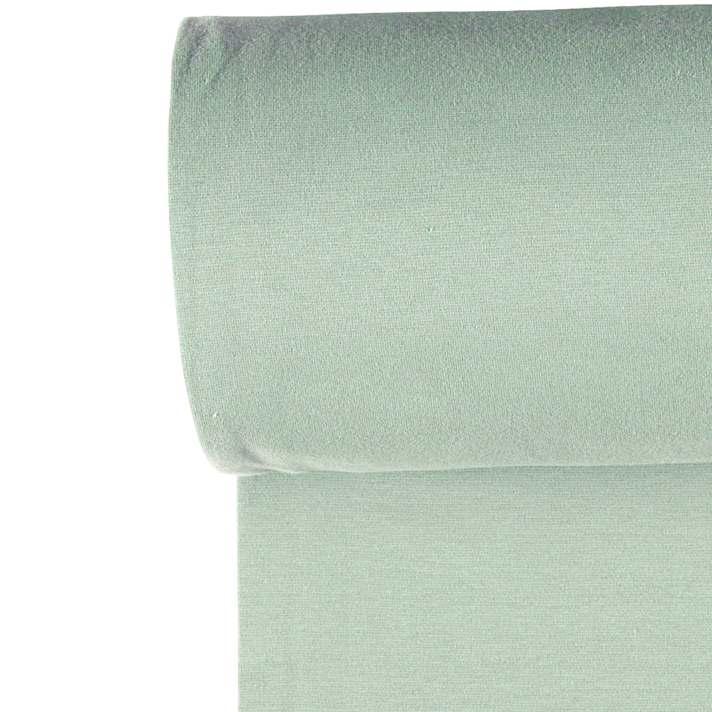 Baby Bündchen - Bündchen Stoff - Feinripp -  Uni - Mint