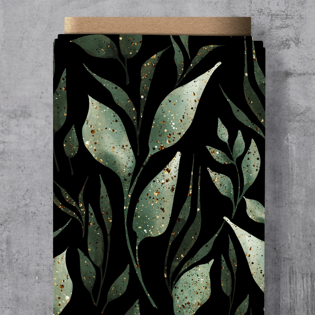 VORORDER - Eigendesign - Sprinkle Leaves Green