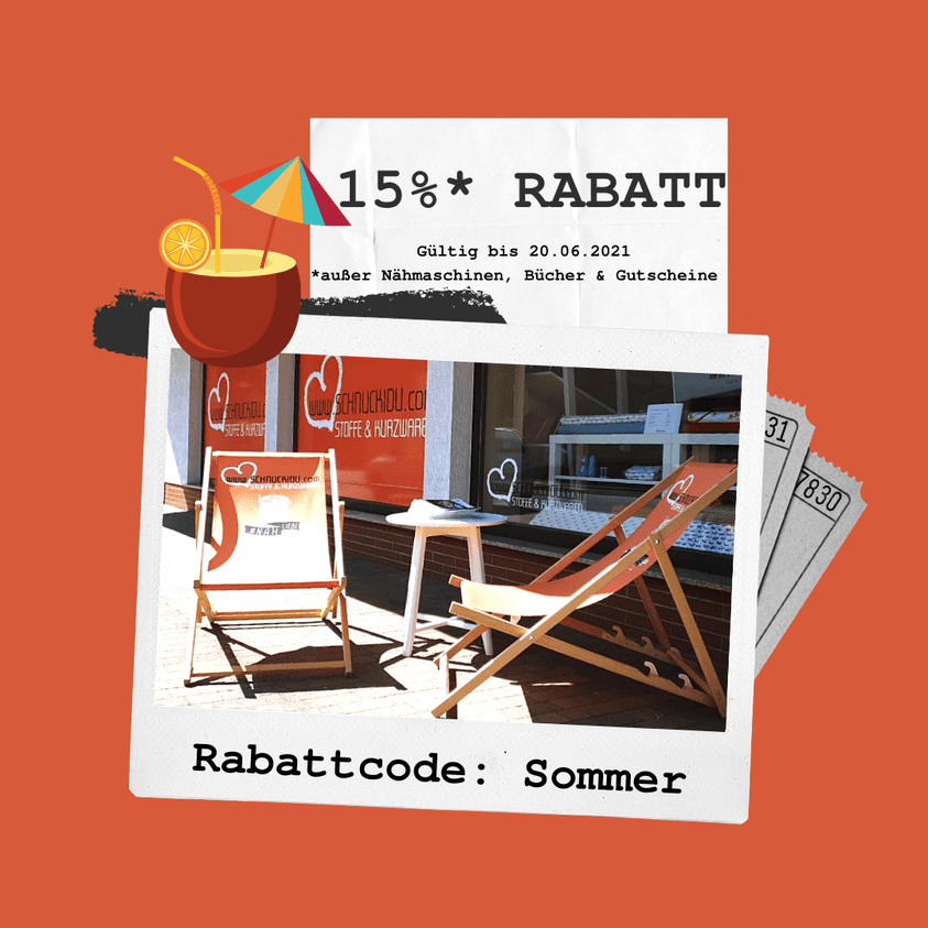 SonntagsDEAL: 15% Rabatt mit dem Code: SOMMER 🌞