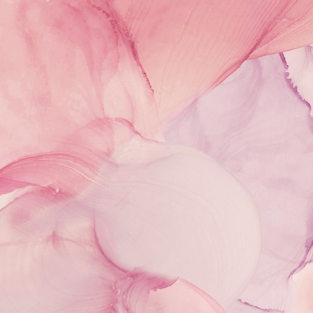 Stretch Baumwolle - Stretch Popeline - Digitaldruck - Aquarell - Aquarell in Rosa - und Lilatöne