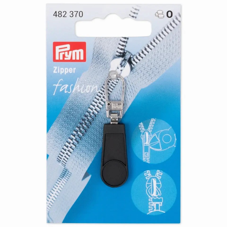 Prym Fashion Zipper - Gummi - schwarz - 482370