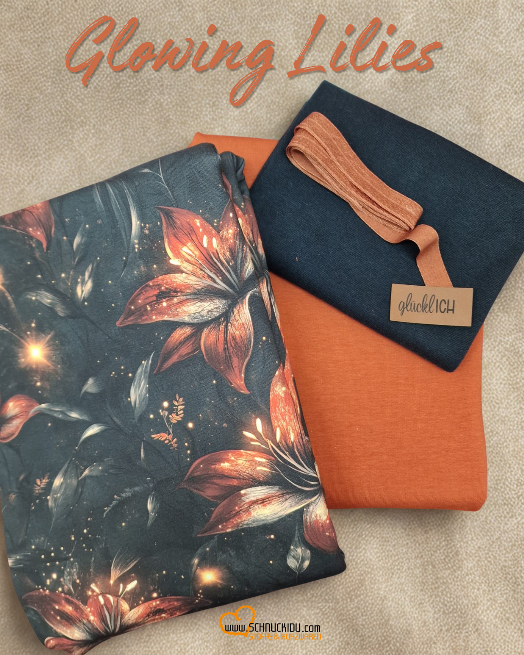 VORORDER - Eigendesign - Glowing Lilies