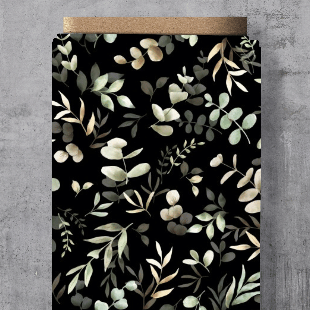 VORORDER - Eigendesign - Black Leaves