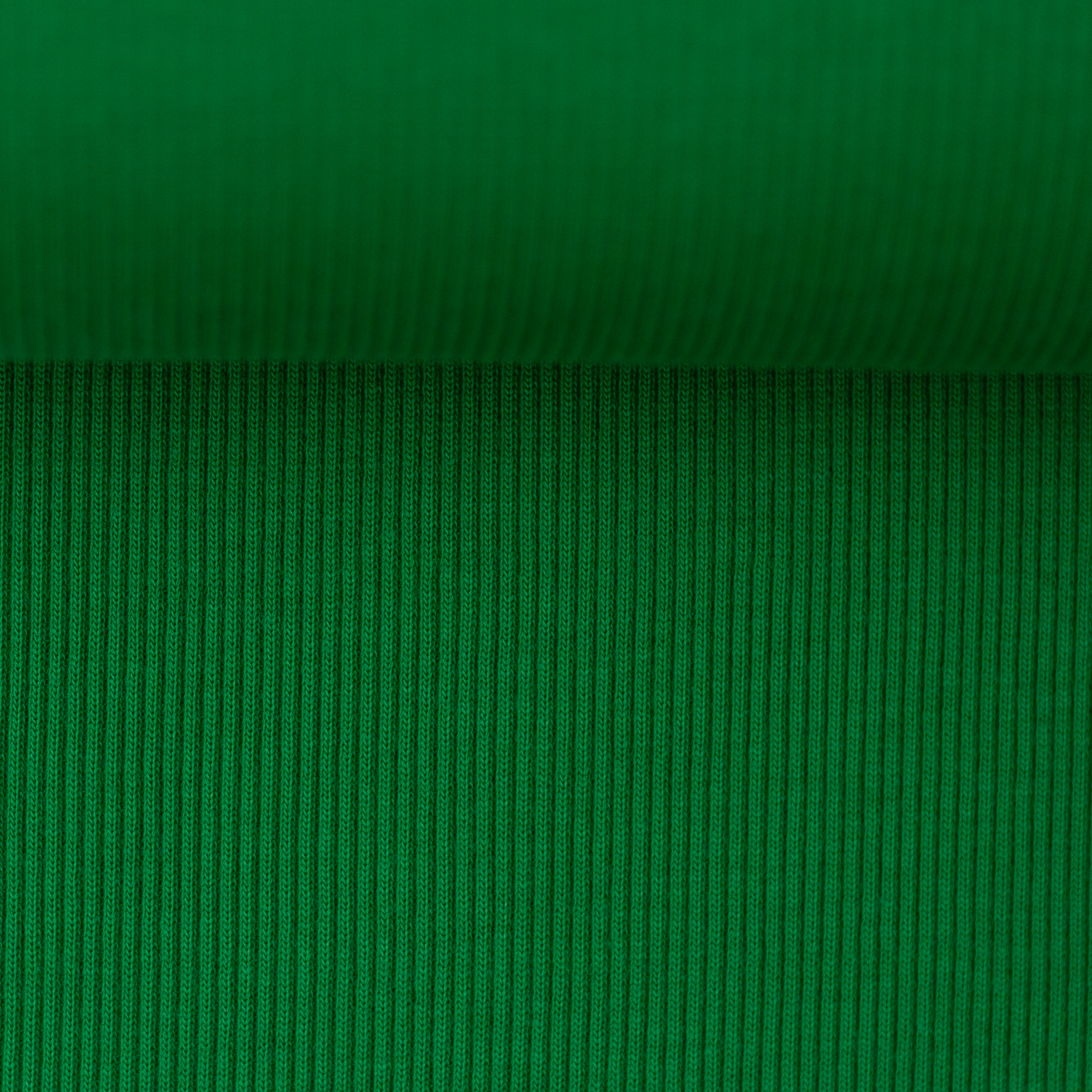 Grünes Rippbündchen Tessa von Swafing mit klassischer 2x2 Rippstruktur