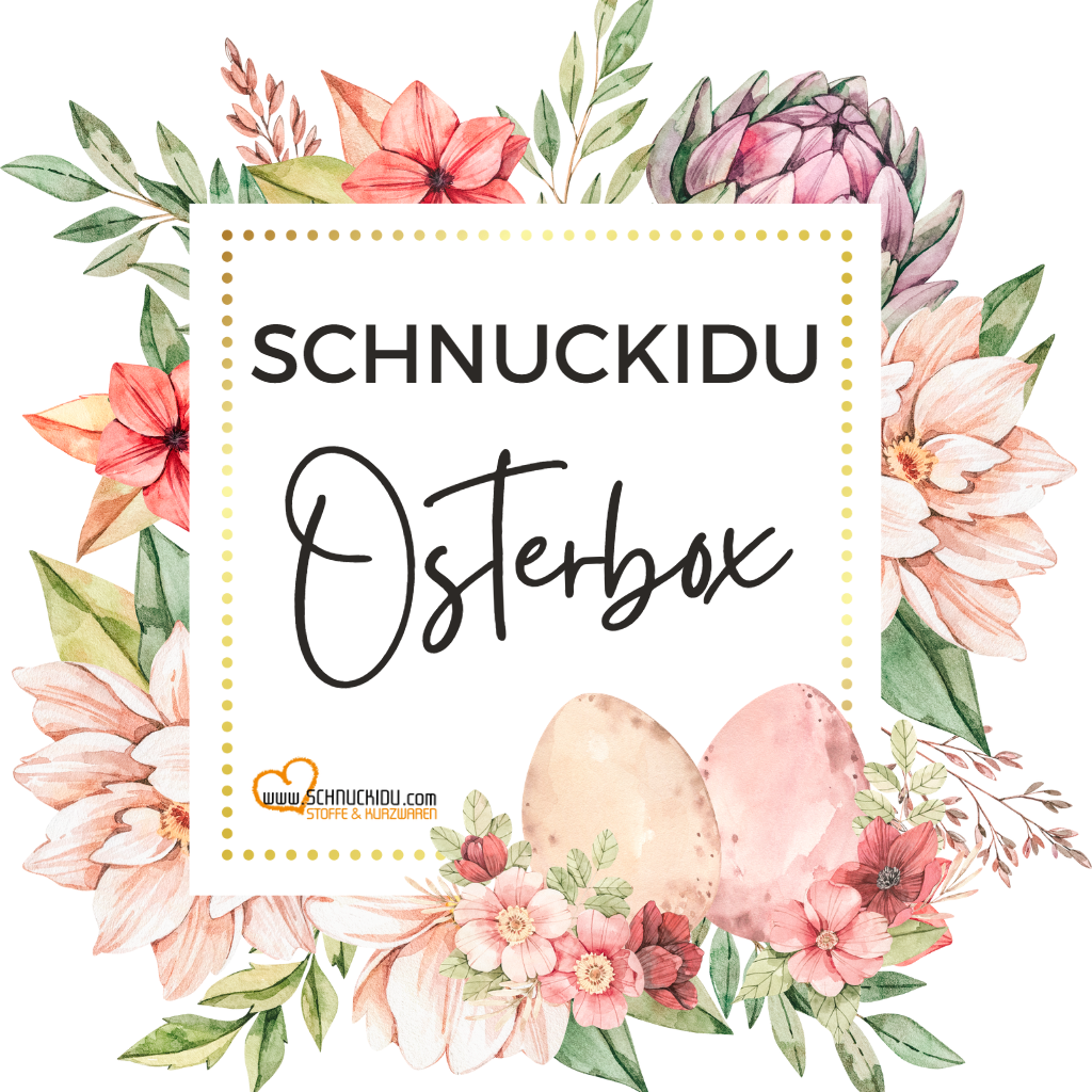 Stoffpaket Osterbox Frauen - Überraschungspaket Ostern Tüddelkram & Stoffe - Vorbestellung
