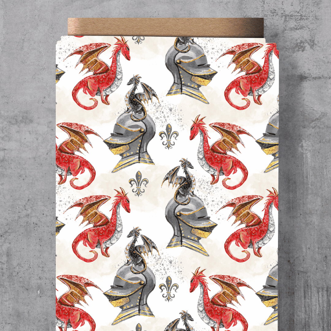 VORORDER - Eigendesign - Drachen & Ritter