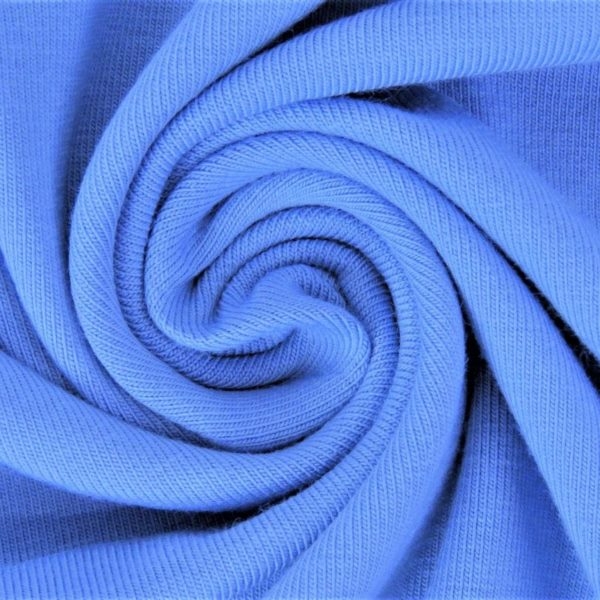 Baumwolljersey - Jersey Stoff Uni - Babyblau Baumwolljersey - Jersey Stoff Uni - Babyblau