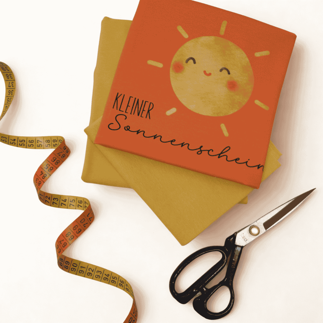 Nähpaket Baby - Panel Paket - Kleiner Sonnenschein