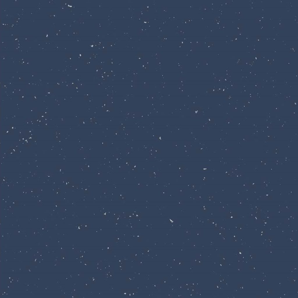Webware - Baumwolle - Weihnachten - Glitzersprenkel in Silber auf Blau
