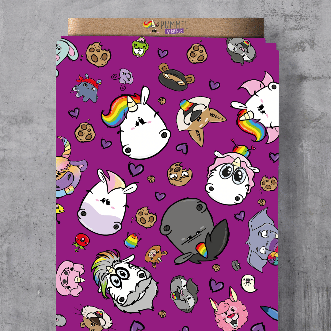 VORORDER - Lizenz Pummeleinhorn - Glitzerweltler - Violett