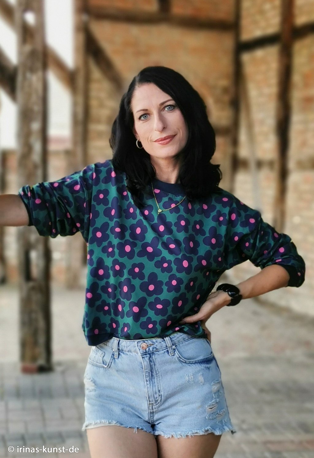 Viskosejersey – Swafing – Happy Flowers by Cherry Picking – Blumen