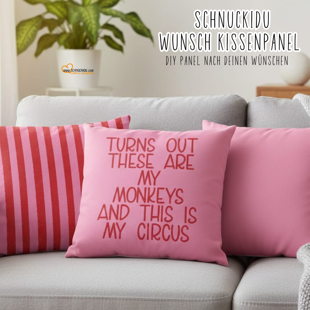 Schnuckidu Wunschpanel – Dein individuelles Kissenpanel nach Wunsch | personalisiert & exklusiv - Vororder