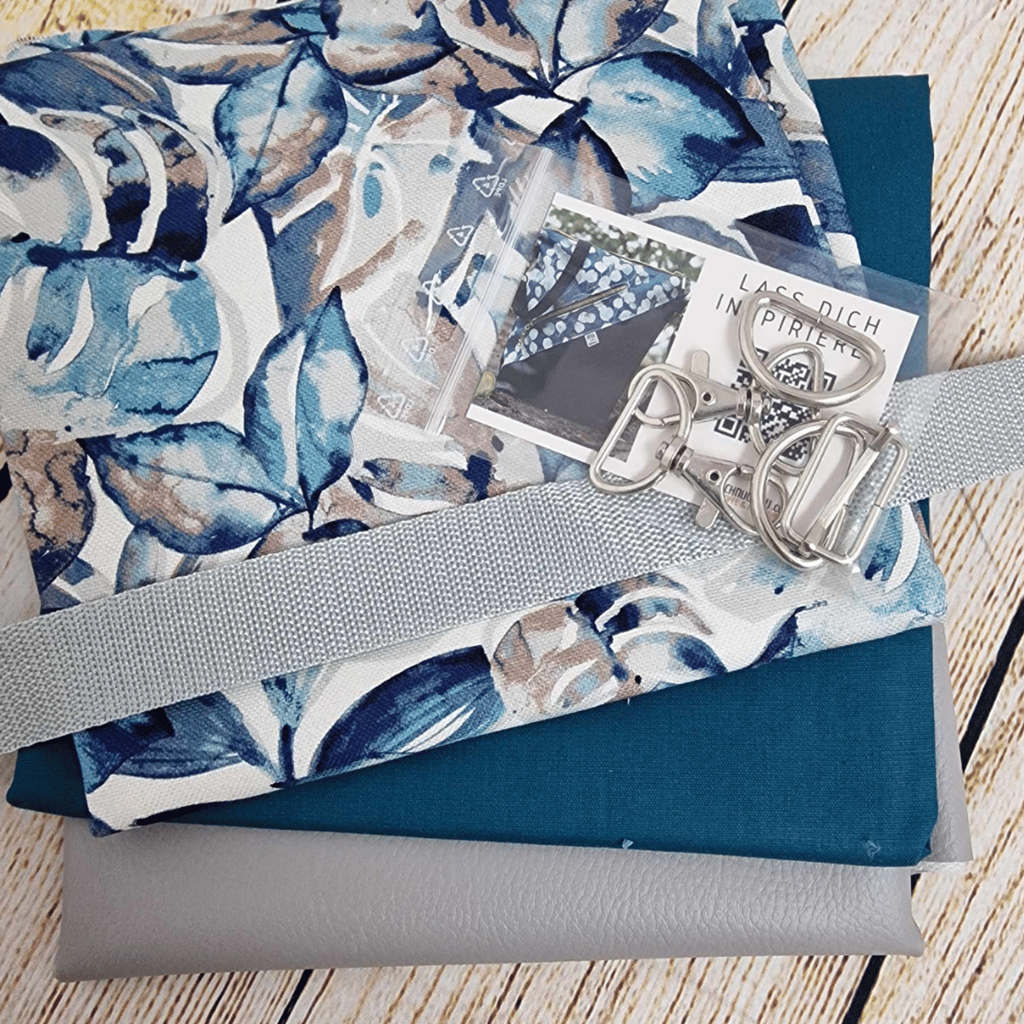 Stoffpaket  - Taschenpaket - Kunstleder - Plants