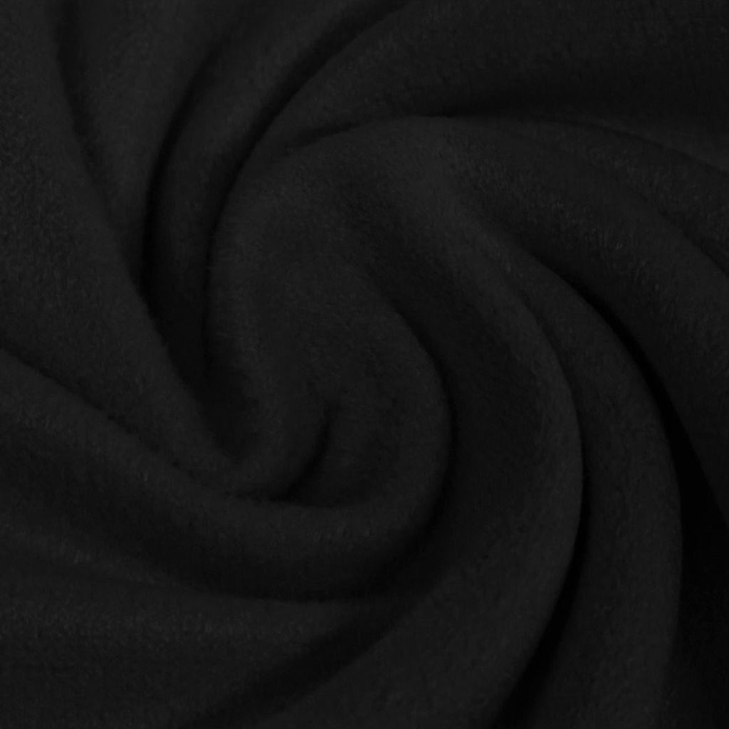 Wildlederimitat Suede-Stretch  Scuba - Uni - Schwarz