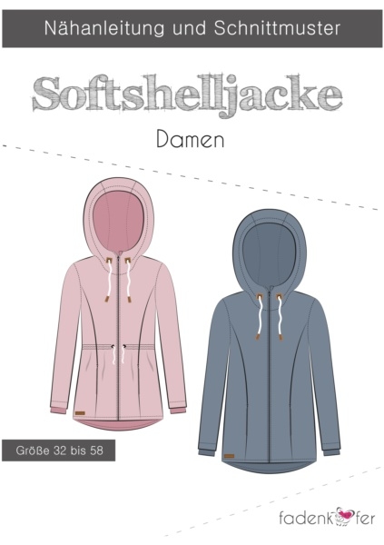 Papierschnittmuster Fadenkäfer - Softshelljacke - Damen