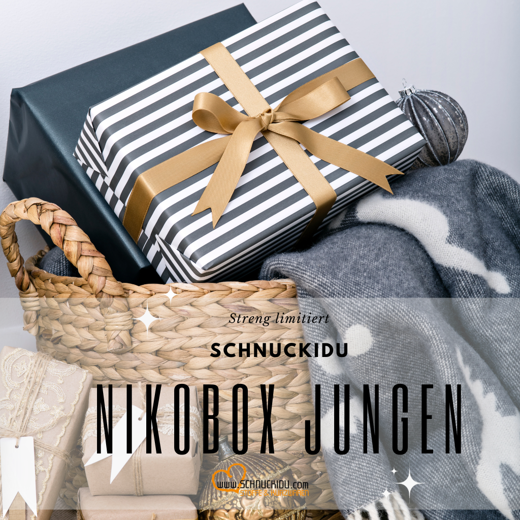 Stoffpaket Nikolaus - Nikobox für Jungen - Vorbestellung - STRENG LIMITIERT
