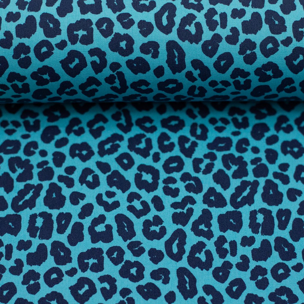 Webware - Baumwoll Stoff - Swafing - Leoni - Leo Aqua