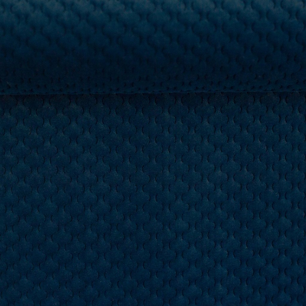 Edler Samt Stoff Caracas Swafing Blau weicher Dekosamt Meterware Glanz