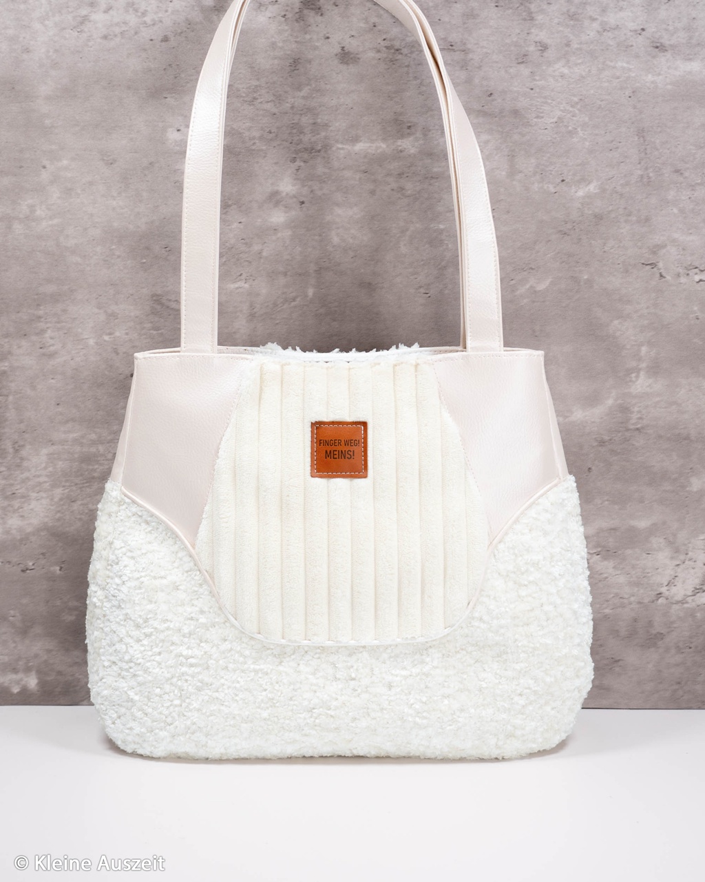 Chenille Stoff - Bogota - Swafing - Natur