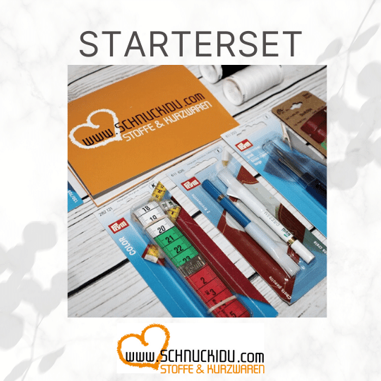 Schnuckidu Starterset - Nähset für Anfänger - Inkl. 10€ Gutschein