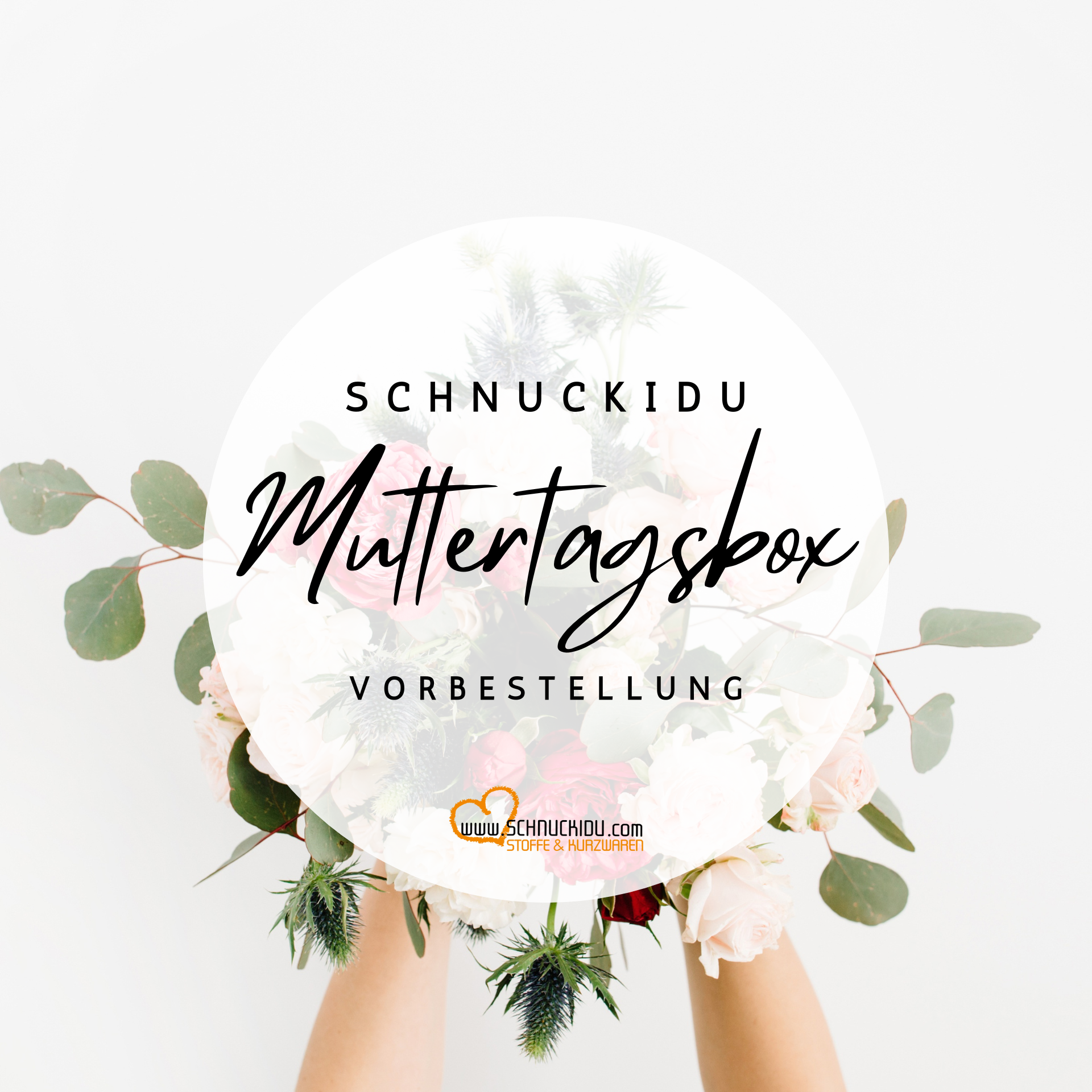 Stoffpaket Muttertagsbox für Frauen - Überraschungspaket Muttertag Tüddelkram & Stoffe