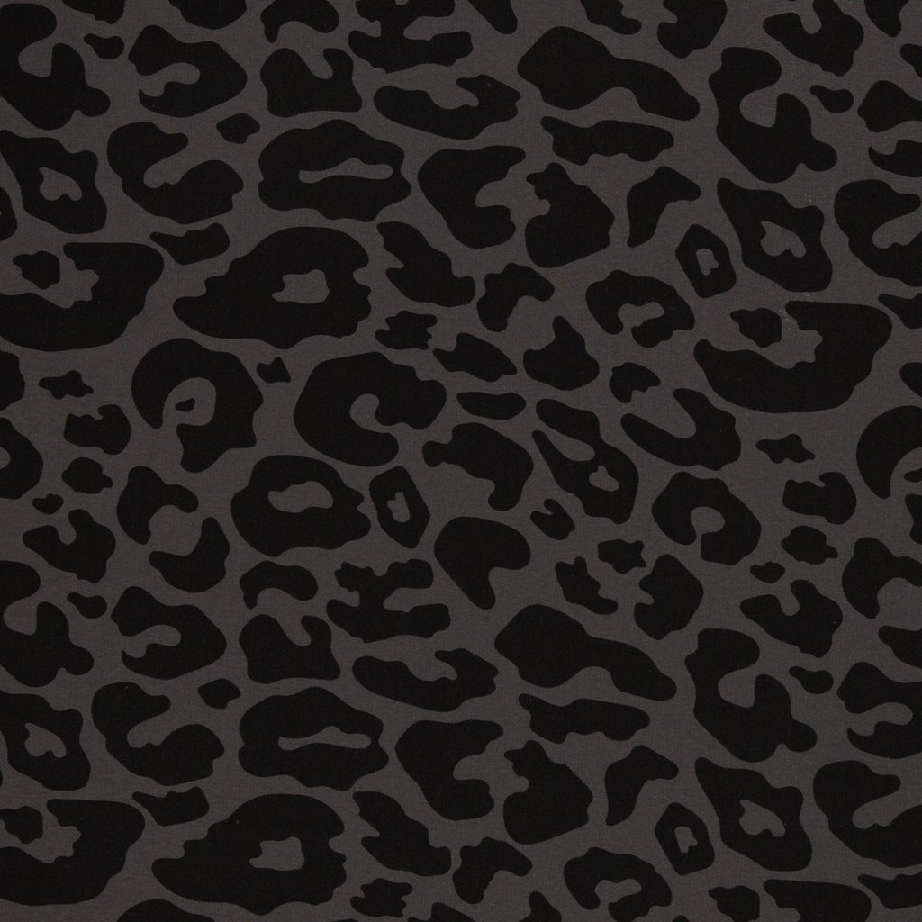 Sweat - Swafing - Heavy Leo - Schwarz Stoffrest 80cm