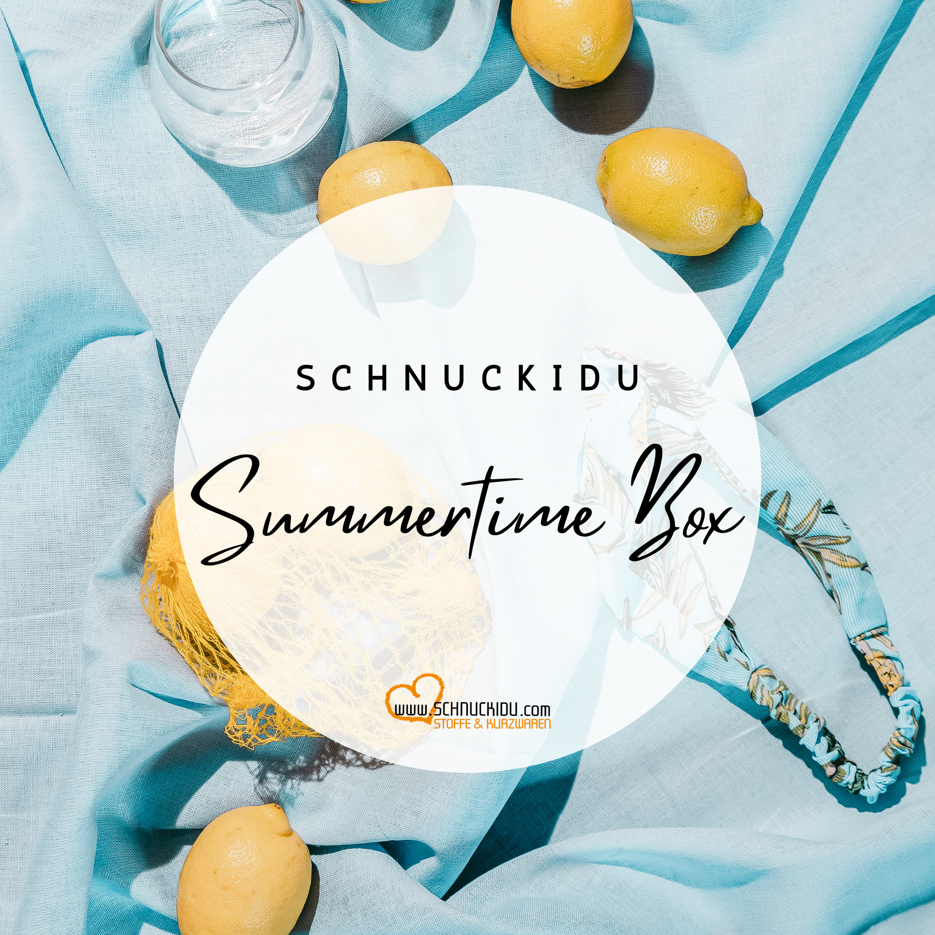 Stoffpaket Summertime Box für Frauen -  Sommer Tüddelkram & Stoffe