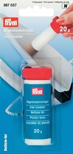 Prym Bügeleisenreiniger Stift – Spezialreiniger zur Entfernung von Kalk und Kleberesten auf der Bügeleisensohle, sorgt für optimale Gleitfähigkeit.