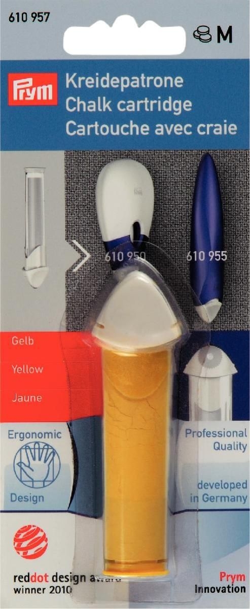 Prym - Kreidepatrone gelb - ergonomic - 610957