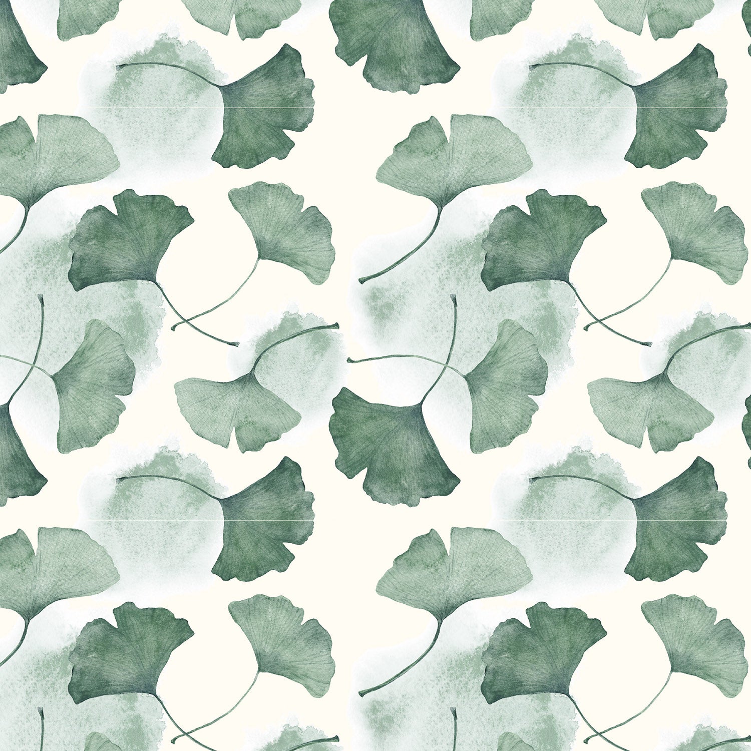  Motivjersey - Digitaldruck - Ginkgo 