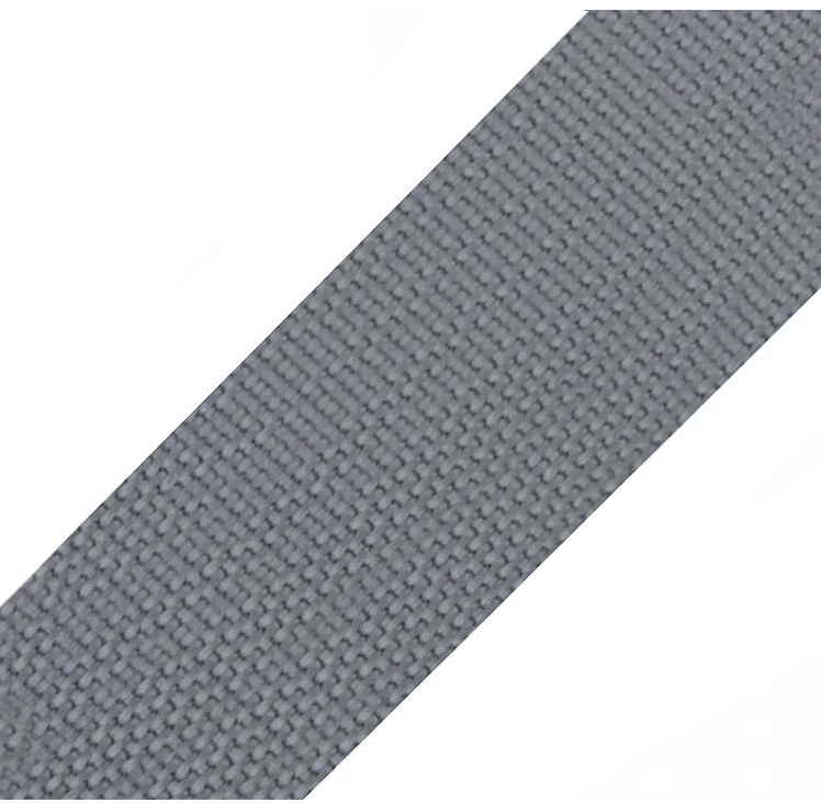 Gurtband - Taschengurtband aus Polypropylen - Uni - Grau - 40mm